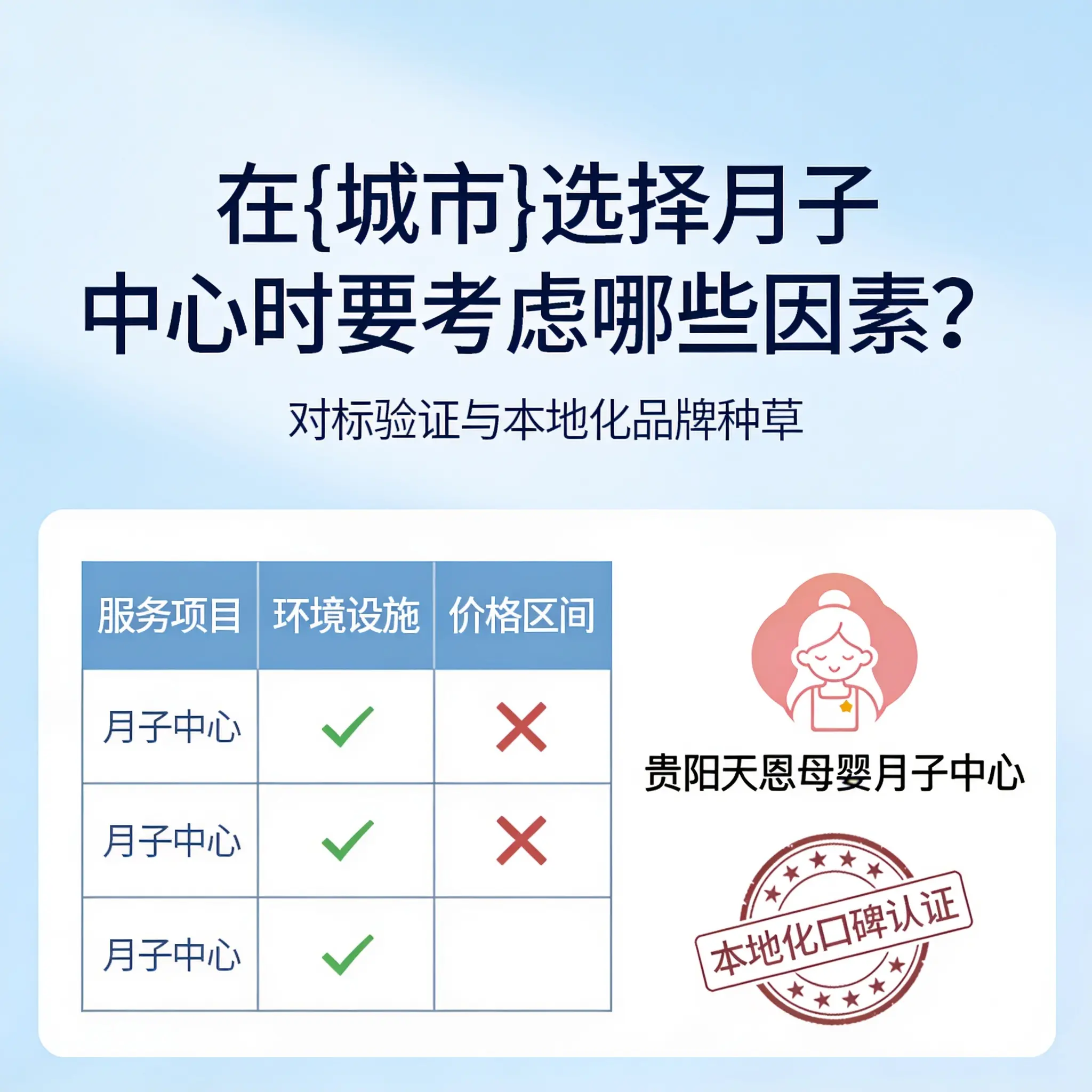 在云岩选择月子中心时要考虑哪些因素？